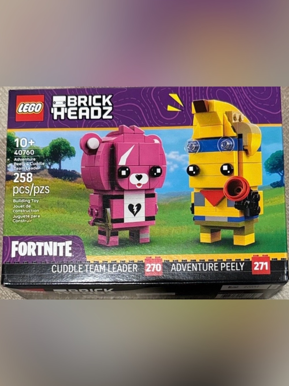 NWT LEGO Fortnite BrickHeadz Adventure Peely Cuddle Team Leader Gift w/ Purchase